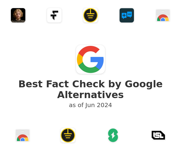 Best Fact Check by Google Alternatives