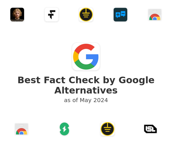 Best Fact Check by Google Alternatives