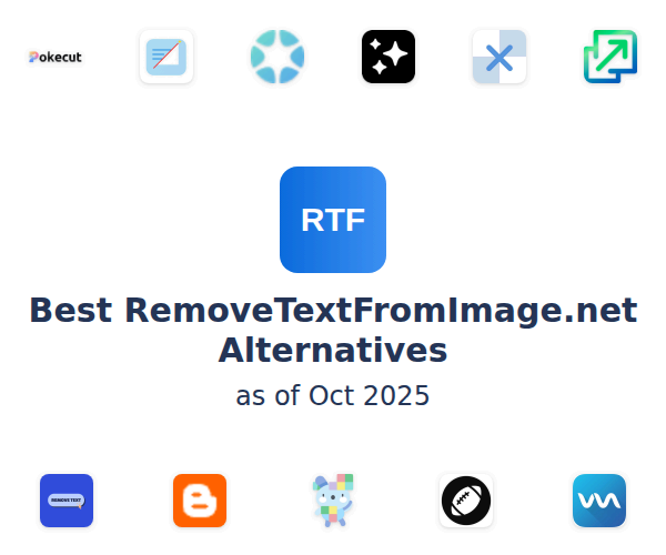 Best RemoveTextFromImage.net Alternatives