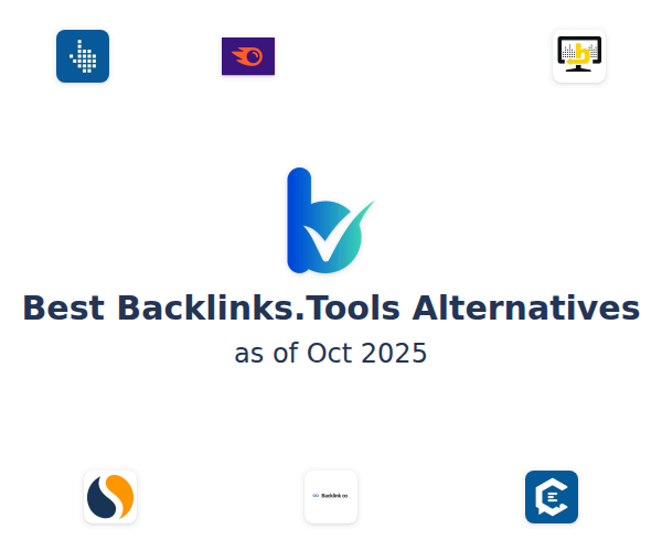 Best Backlinks.Tools Alternatives