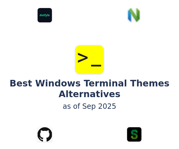 Best Windows Terminal Themes Alternatives