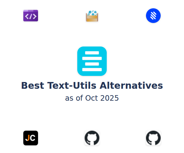 Best Text-Utils Alternatives