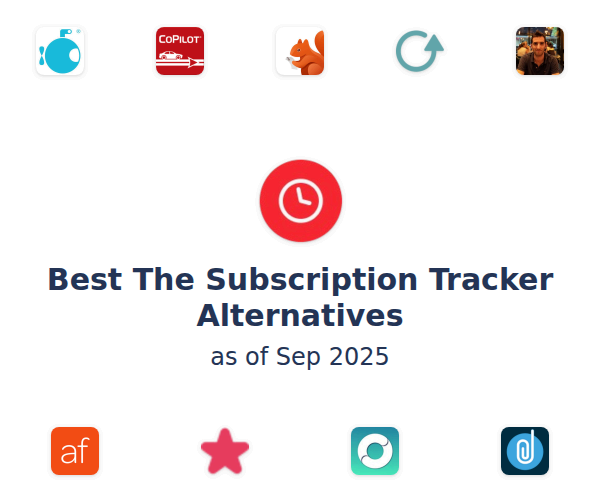 Best The Subscription Tracker Alternatives