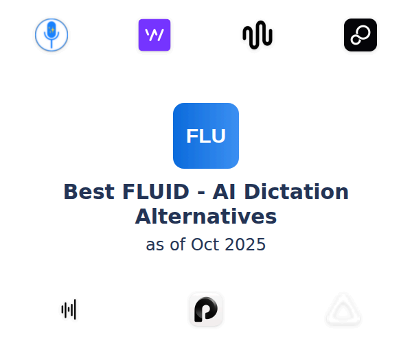 Best FLUID - AI Dictation Alternatives