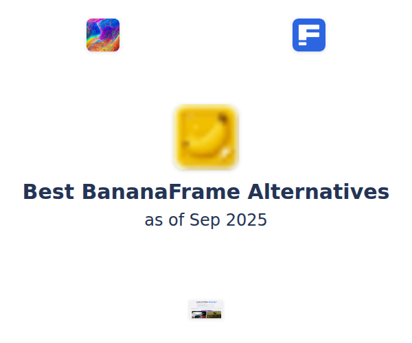 Best BananaFrame Alternatives