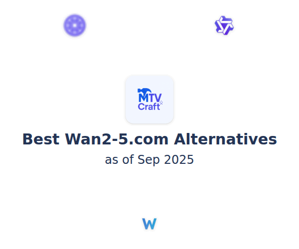 Best Wan2-5.com Alternatives