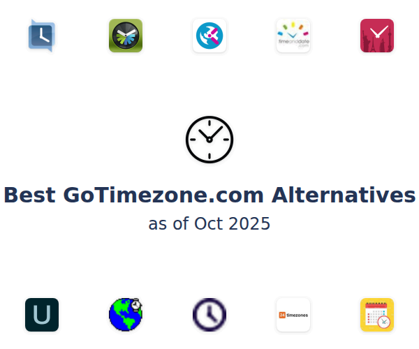 Best GoTimezone.com Alternatives