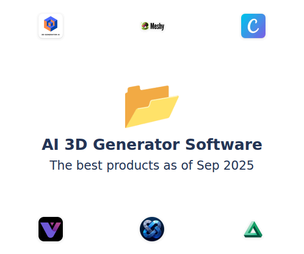 The best AI 3D Generator products