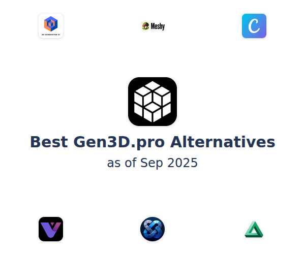 Best Gen3D.pro Alternatives
