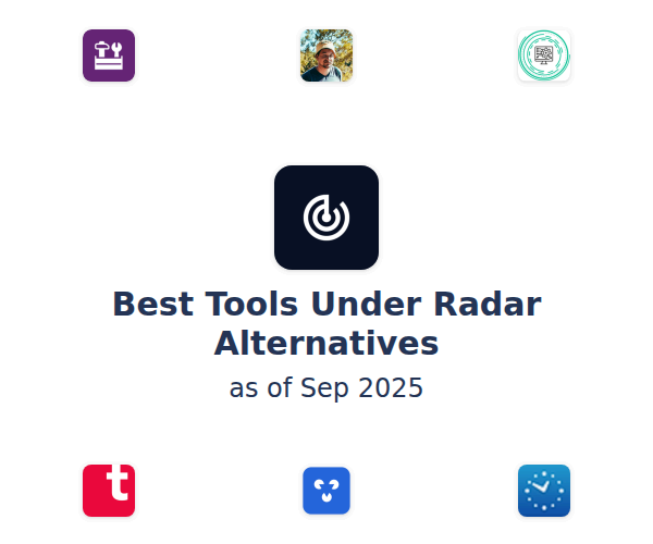Best Tools Under Radar Alternatives