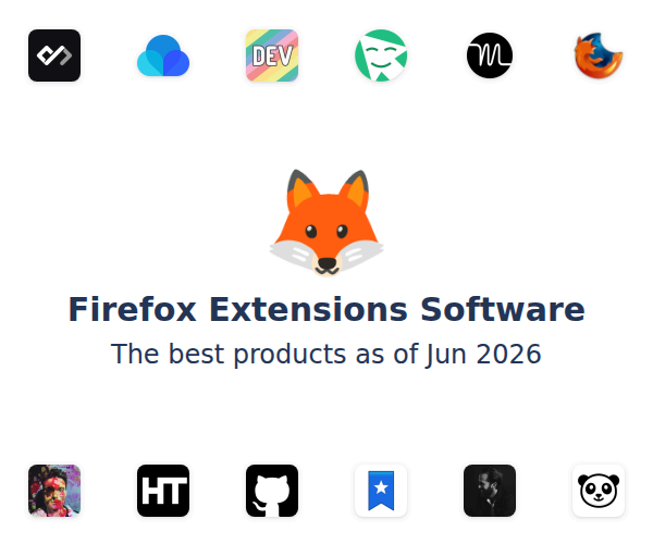 The best Firefox Extensions products