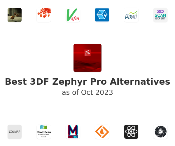 Best 3DF Zephyr Pro Alternatives