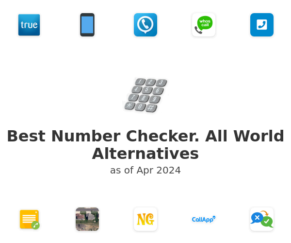 Best Number Checker. All World Alternatives