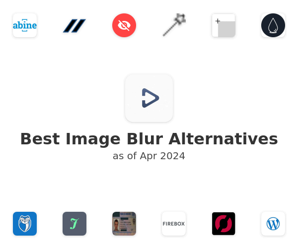 Best Image Blur Alternatives
