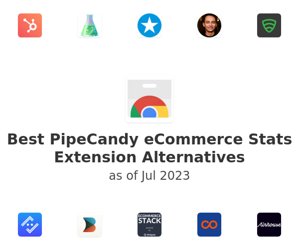 Best PipeCandy eCommerce Stats Extension Alternatives