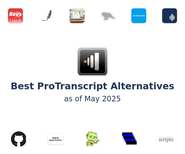 Best ProTranscript Alternatives