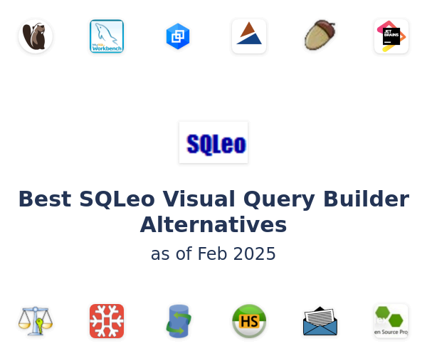 Best SQLeo Visual Query Builder Alternatives