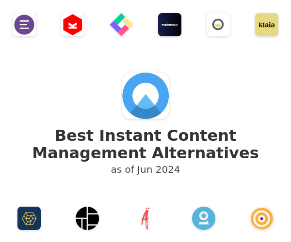 Best Instant Content Management Alternatives