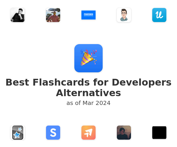 Best Flashcards for Developers Alternatives