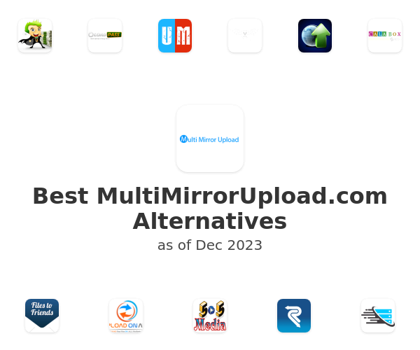 Best MultiMirrorUpload.com Alternatives