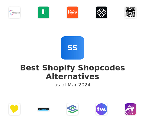 Best Shopify Shopcodes Alternatives
