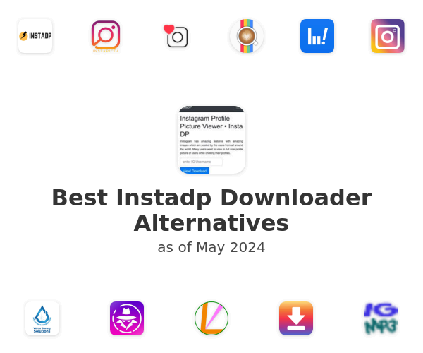 Best Instadp Downloader Alternatives