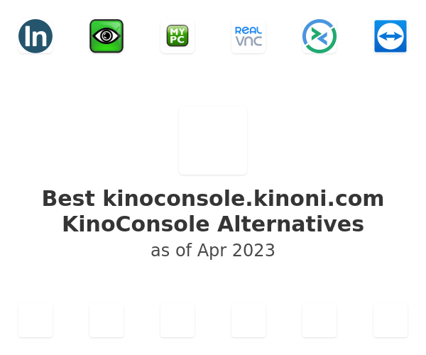 Best kinoconsole.kinoni.com KinoConsole Alternatives