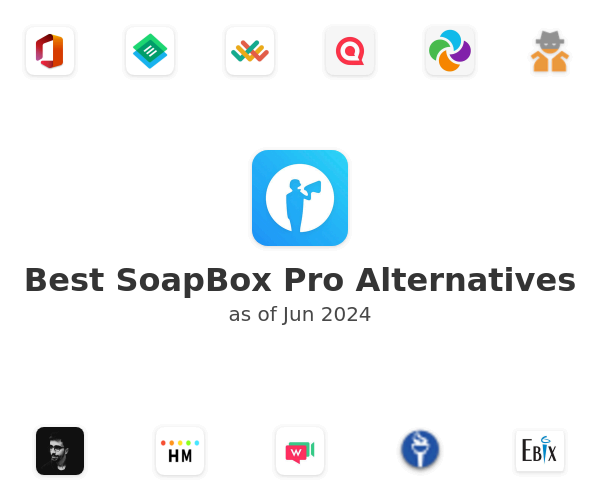 Best SoapBox Pro Alternatives