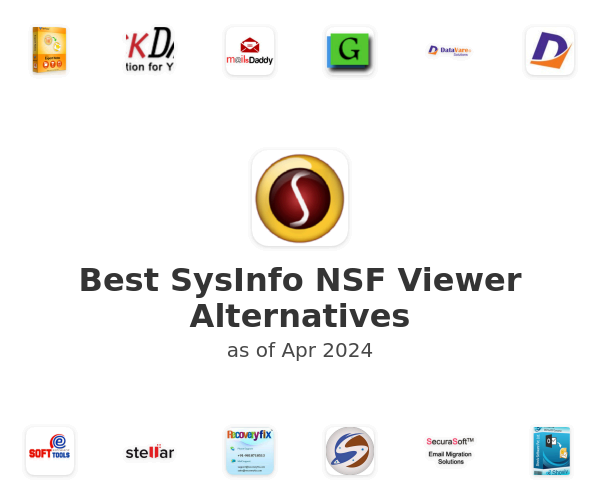 Best SysInfo NSF Viewer Alternatives