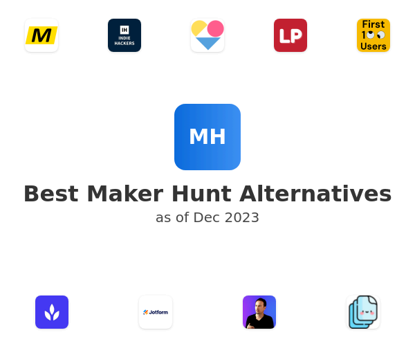 Best Maker Hunt Alternatives