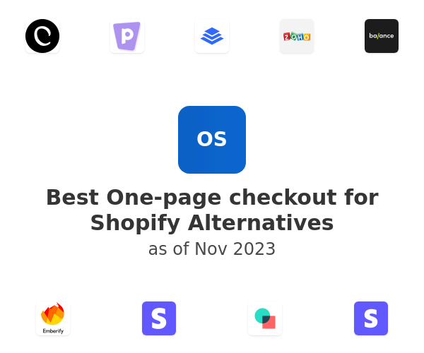 Best One-page checkout for Shopify Alternatives