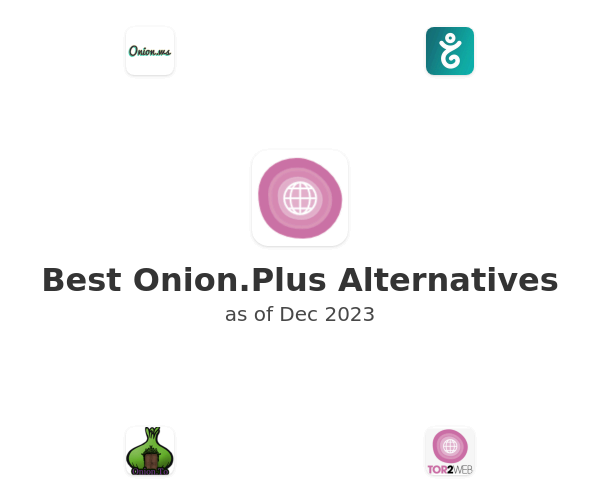 Best Onion.Plus Alternatives