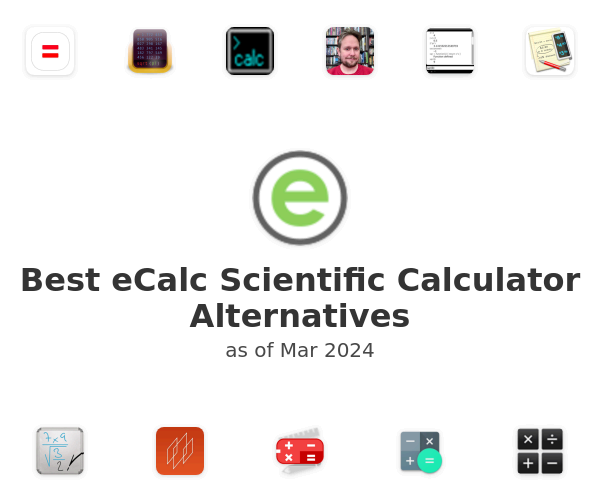 Best eCalc Scientific Calculator Alternatives