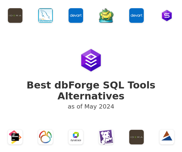 Best dbForge SQL Tools Alternatives