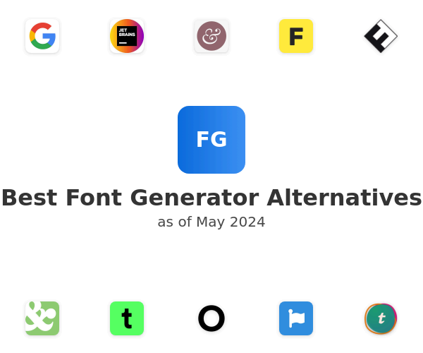 Best Font Generator Alternatives
