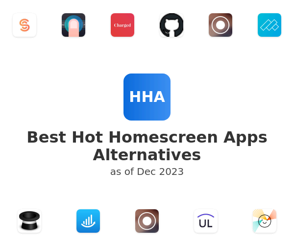 Best Hot Homescreen Apps Alternatives