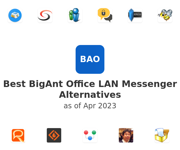 Best BigAnt Office LAN Messenger Alternatives