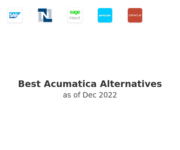 Best Acumatica Alternatives