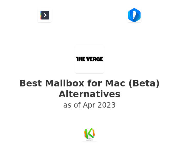 Best Mailbox for Mac (Beta) Alternatives