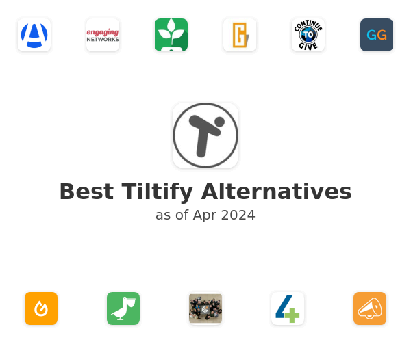 Best Tiltify Alternatives