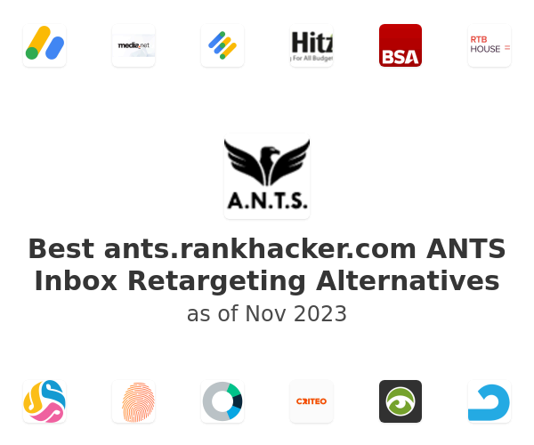 Best ants.rankhacker.com ANTS Inbox Retargeting Alternatives