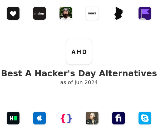 Best A Hacker's Day Alternatives