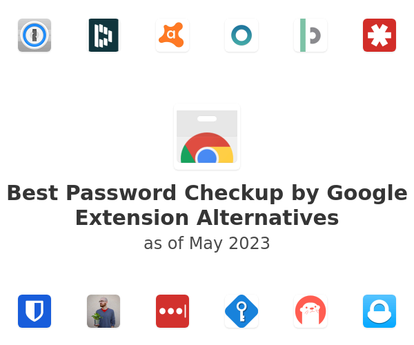 Best Password Checkup by Google Extension Alternatives
