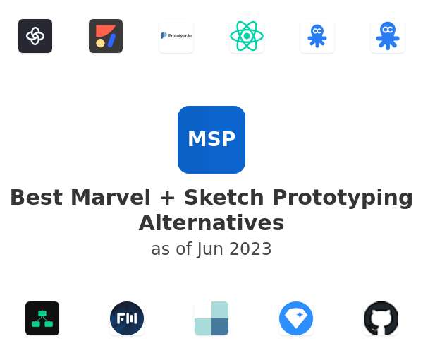 Best Marvel + Sketch Prototyping Alternatives