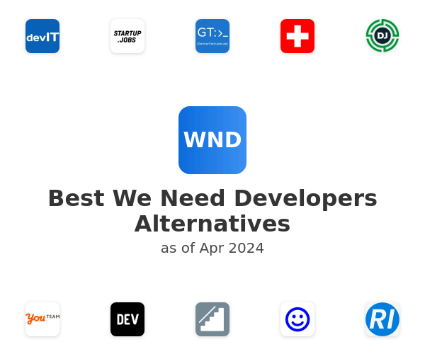 Best We Need Developers Alternatives