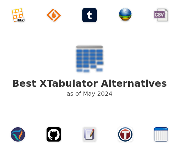 Best XTabulator Alternatives