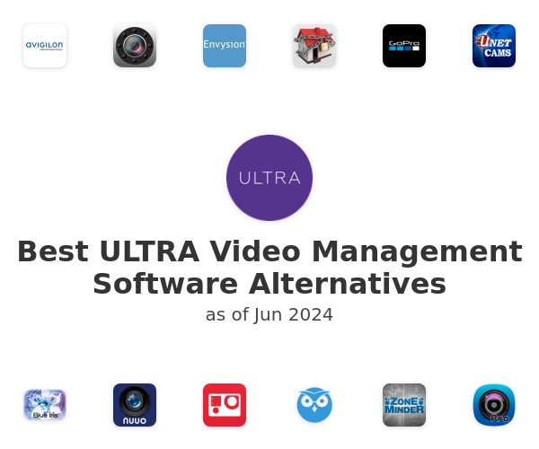 Best ULTRA Video Management Software Alternatives