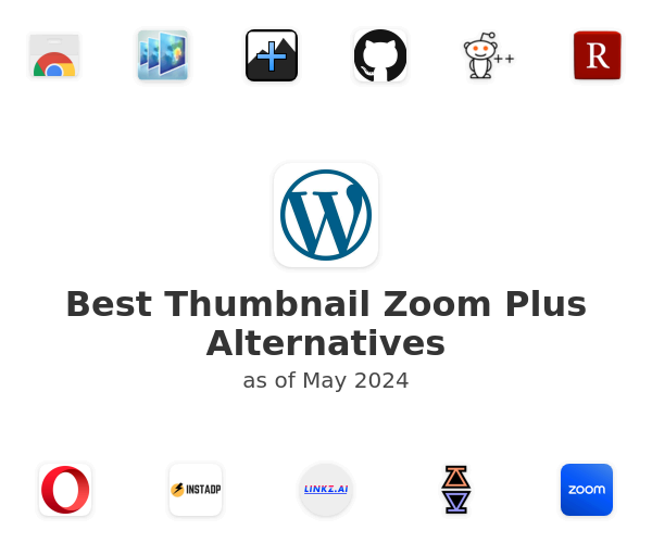 Best Thumbnail Zoom Plus Alternatives