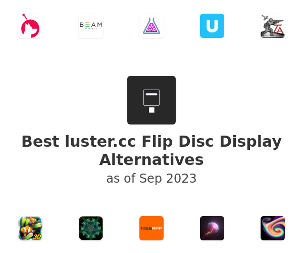 Best luster.cc Flip Disc Display Alternatives