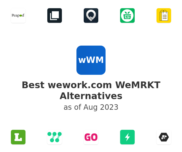 Best wework.com WeMRKT Alternatives